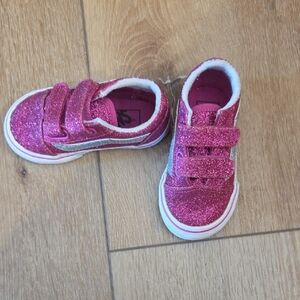 Vans Sparkly Pink Kids Sneakers